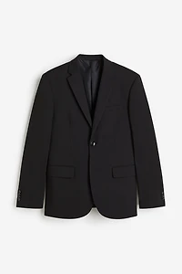 Slim Fit Single-Breasted Jacket