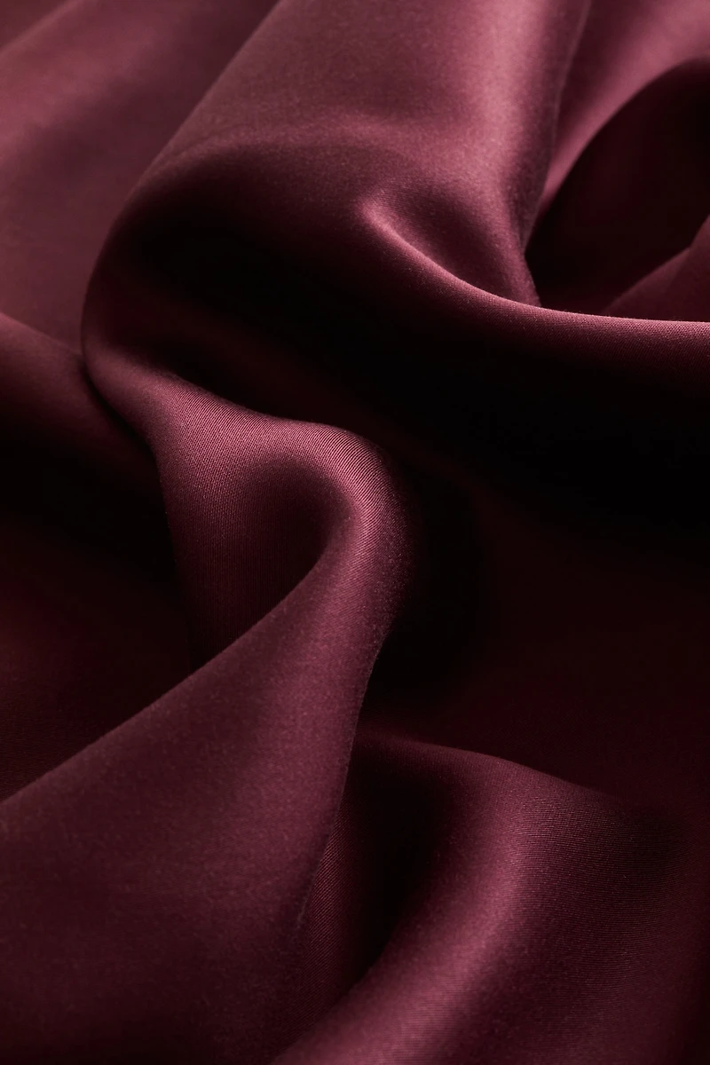 Taie d'oreiller en satin