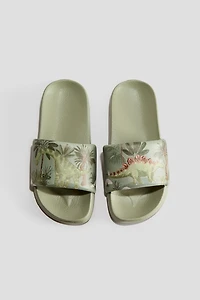 Printed Pool Slide Shoes
