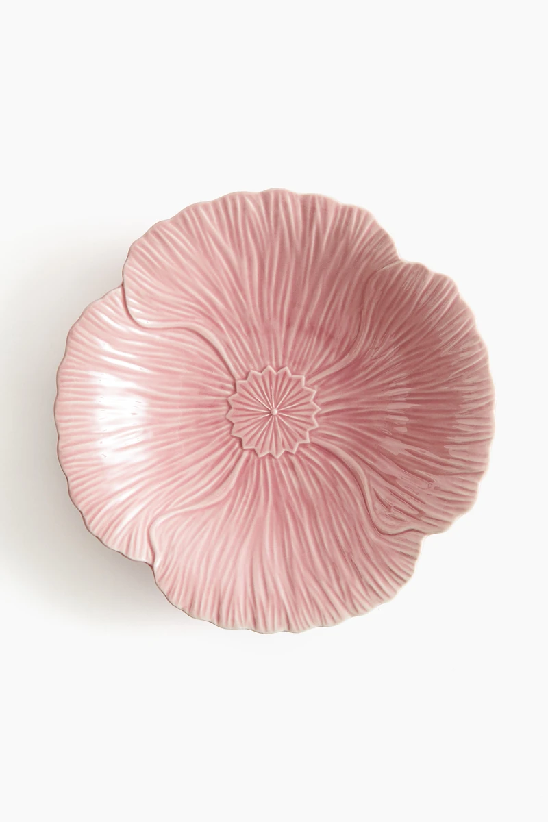 Large Stoneware Serving Plate