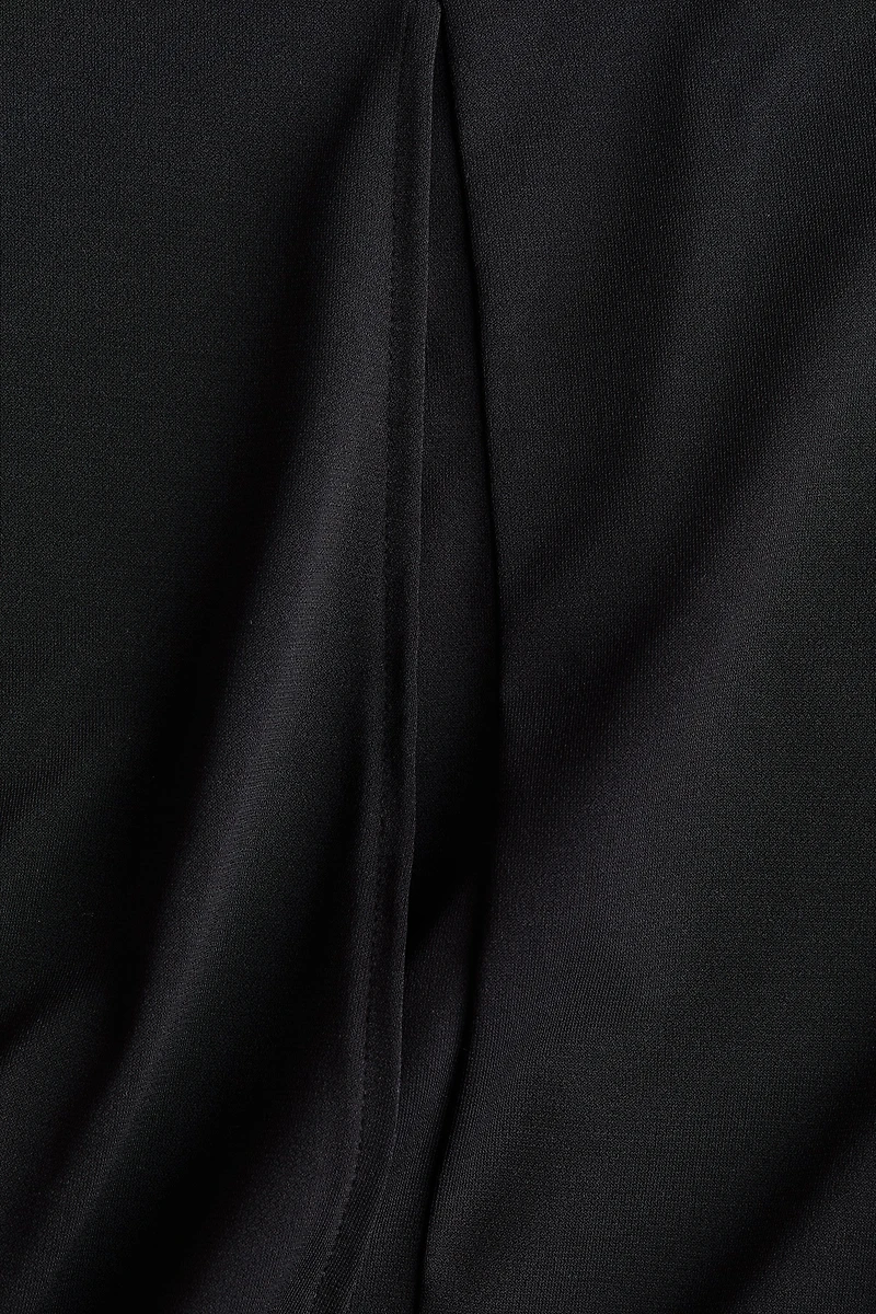 Wide-Leg Jersey Pants