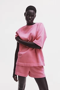 Short-Sleeved Sweatshirt