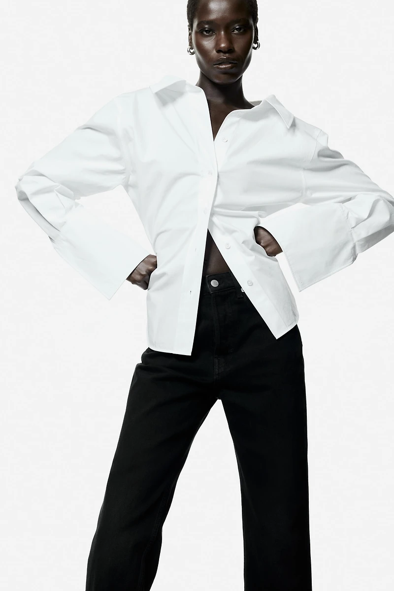 Straight High Waist Ankle Jeans