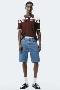 Short décontracté en denim