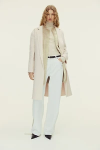Handmade Wool-Blend Coat