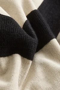 Linen-Blend Cushion Cover