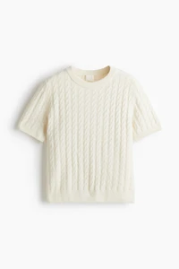 Cable-Knit Sweater