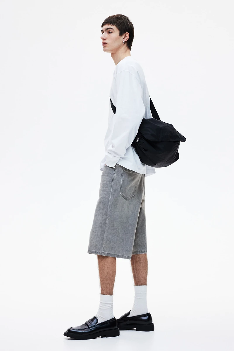 Baggy Denim Shorts