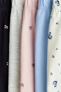 Lot de 5 shorts en coton