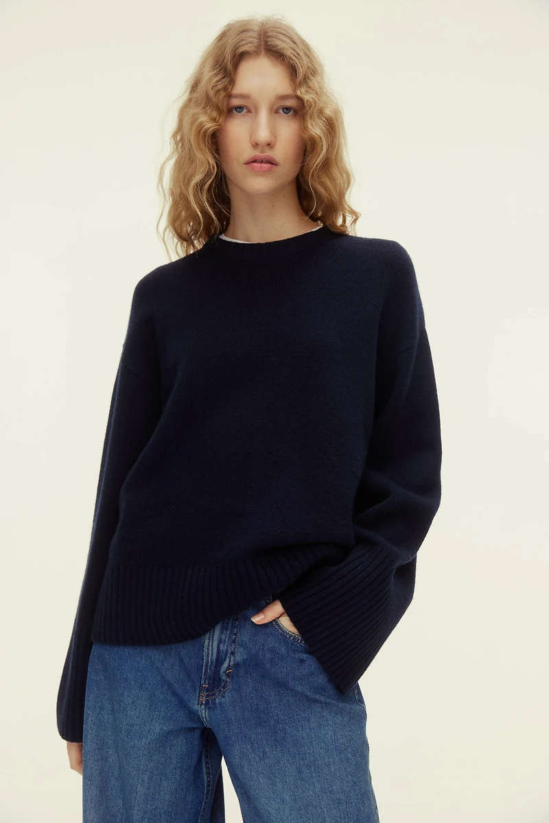 Cashmere-Blend Sweater