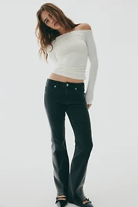 Draped One-Shoulder Top