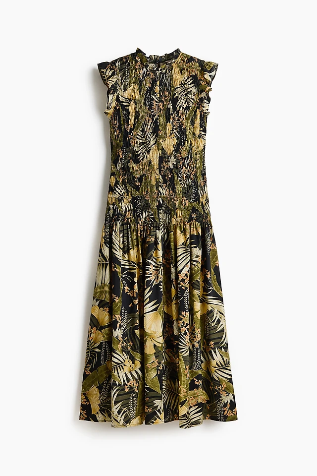 H&M Smocked Midi Dress | Pacific City H&M Smocked Midi Dress | Pacific City