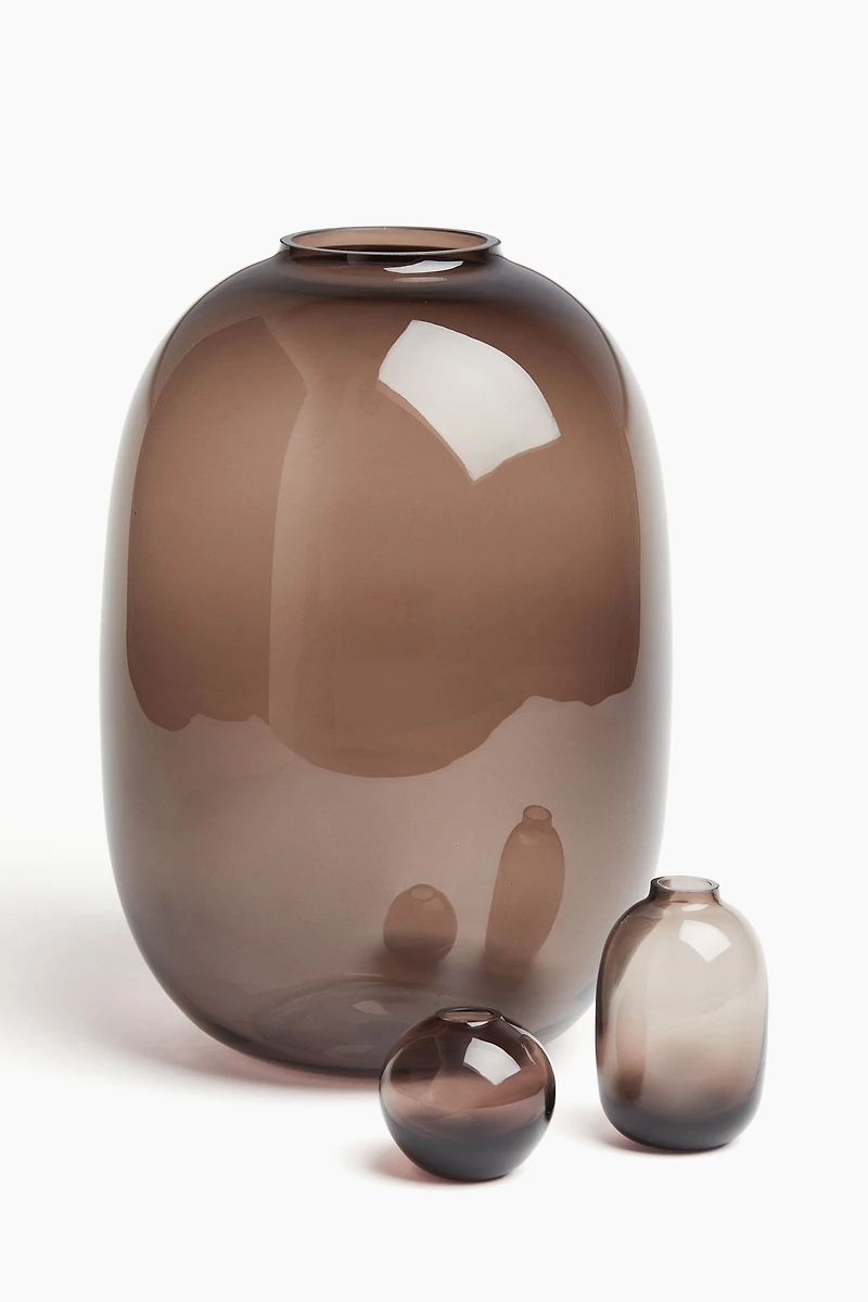 Clear Glass Mini Vase