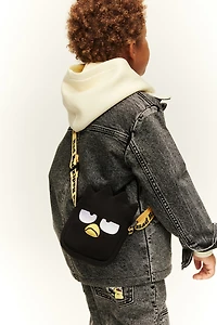 Sac à bandoulière en scuba avec appliqués