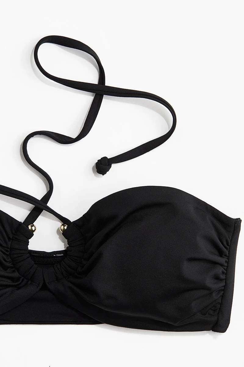 Padded Halterneck Bikini Top