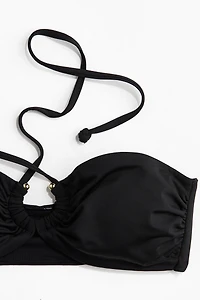 Padded Halterneck Bikini Top