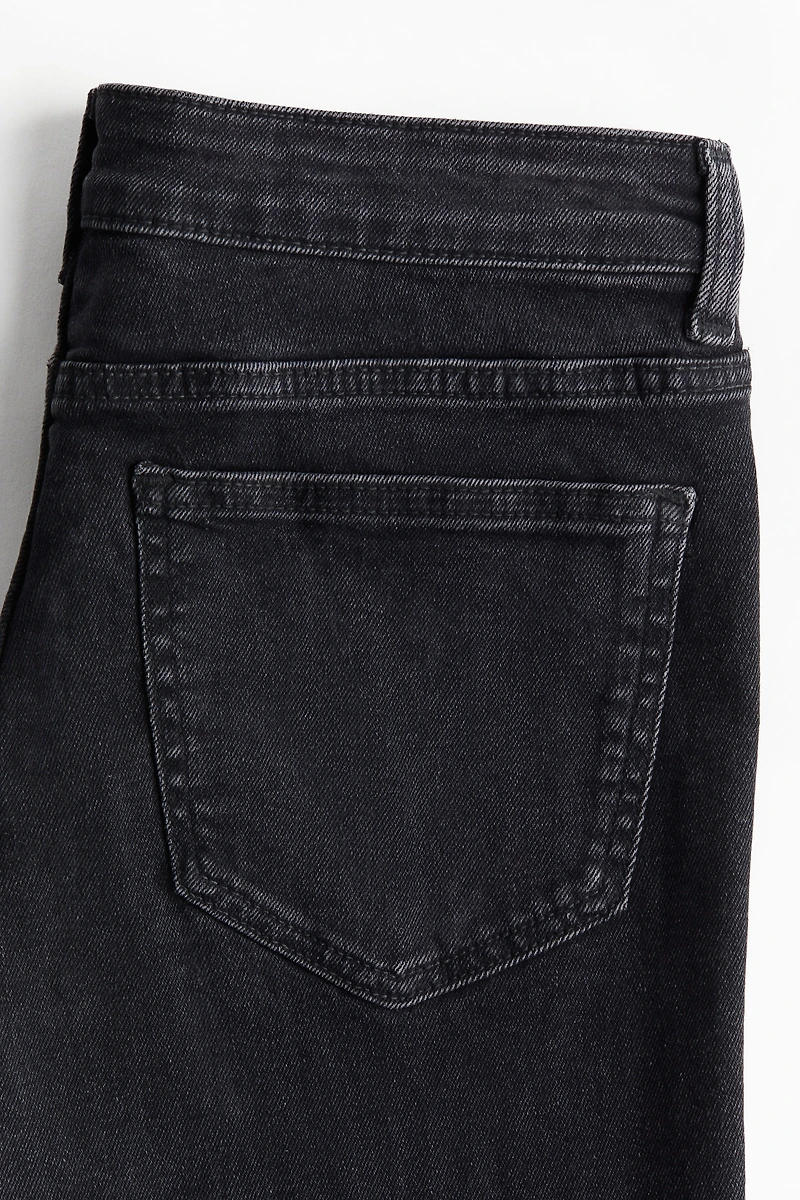Low Rise Flared Leg Jeans