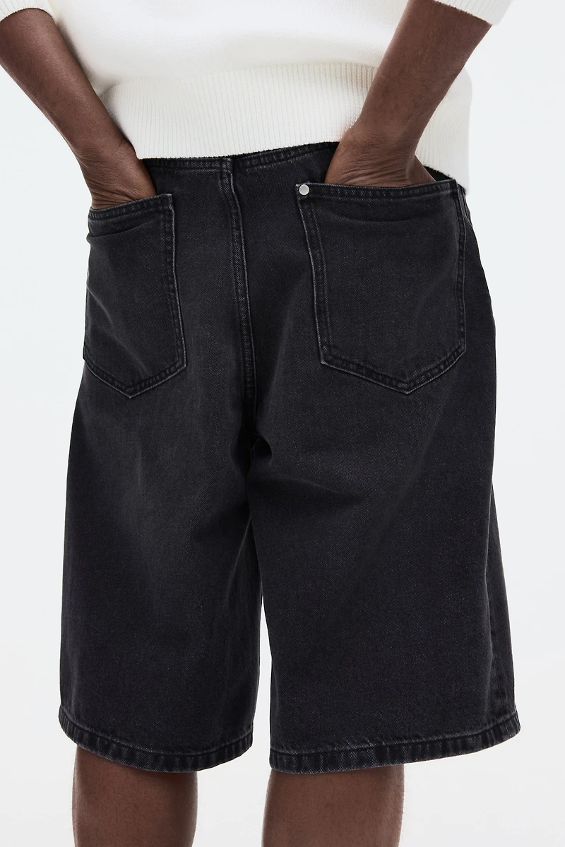 Baggy Denim Shorts