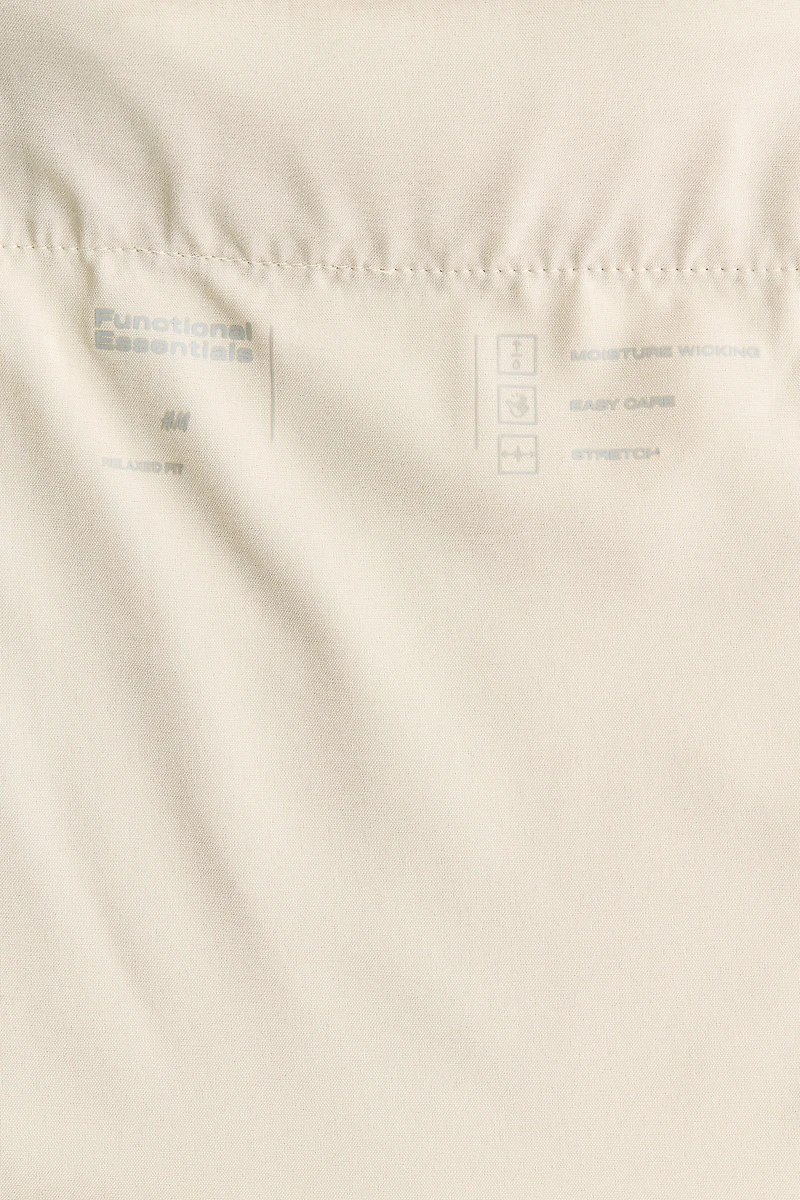 Easy Care Loose-Fit Linen-Blend Pants