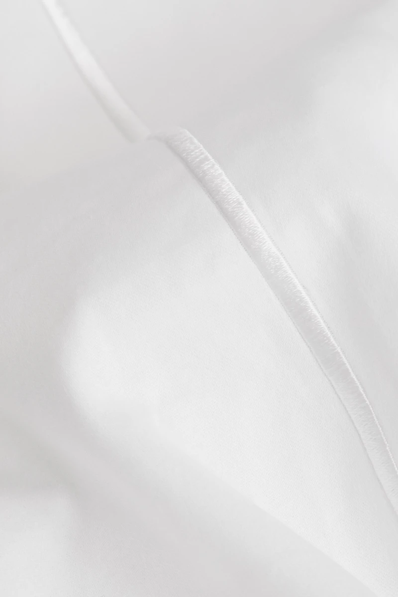 Cotton Sateen Twin Duvet Cover Set