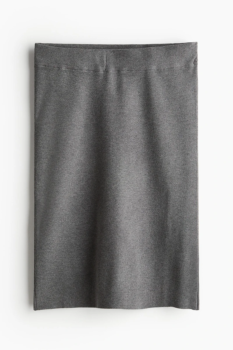 Rib-Knit Skirt