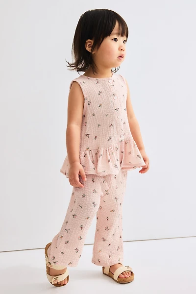 2-Piece Seersucker Set