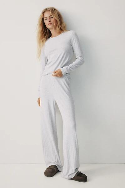 Pointelle Jersey Pajamas