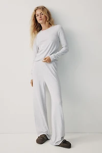 Pointelle Jersey Pajamas