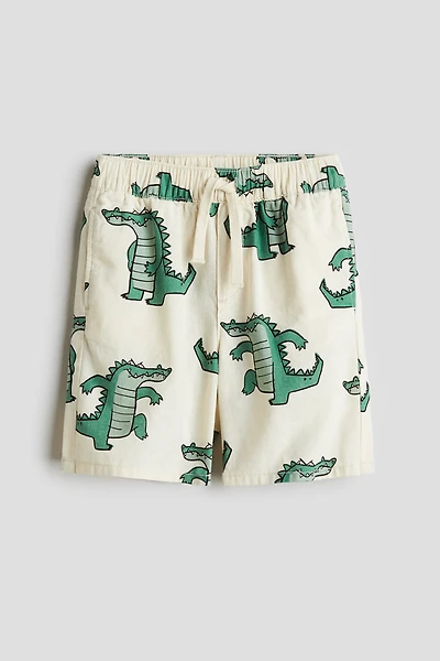 Short en lin mélangé