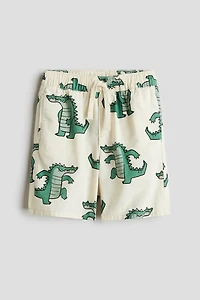 Short en lin mélangé