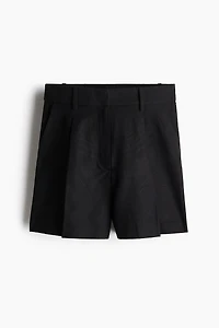 Short en lin mélangé