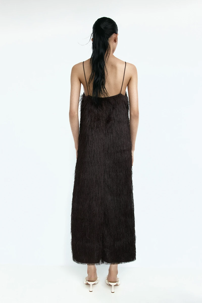 Fringed Strappy Dress