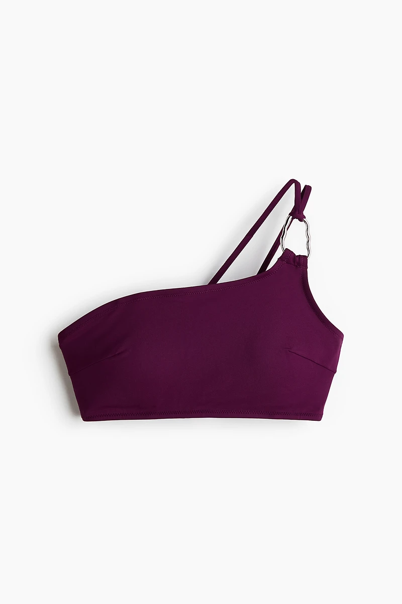 Padded One-Shoulder Bikini Top