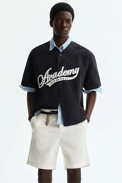 Short décontracté en coton