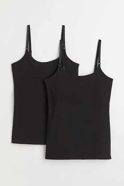 MAMA 2-Pack Nursing Camisole Tops