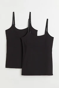 MAMA 2-Pack Nursing Camisole Tops