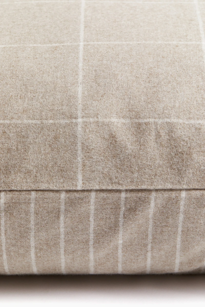 Housse de couette lit simple en flanelle