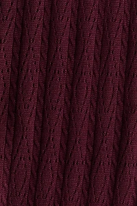 Pointelle-Knit Pants