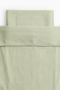 Muslin Crib Duvet Cover Set