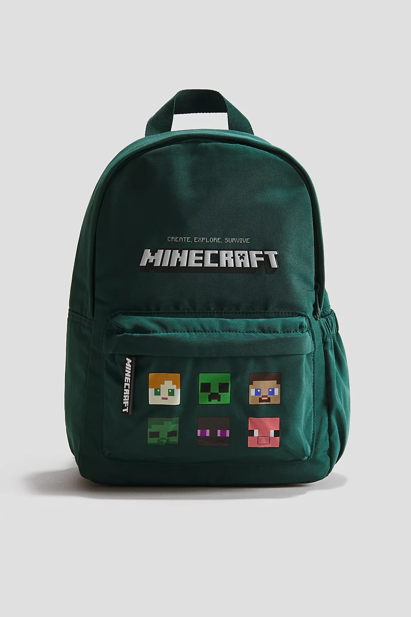 Backpack with Motif