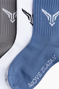 3-Pack Sports Socks