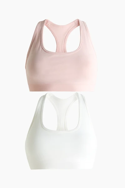 2-Pack Seamless Sports Bras with DryMove™