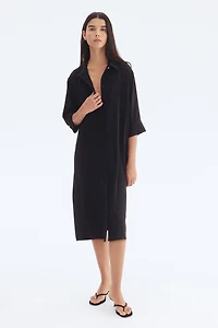 Shirt Dress with Belt