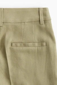 Pantalon en lin mélangé