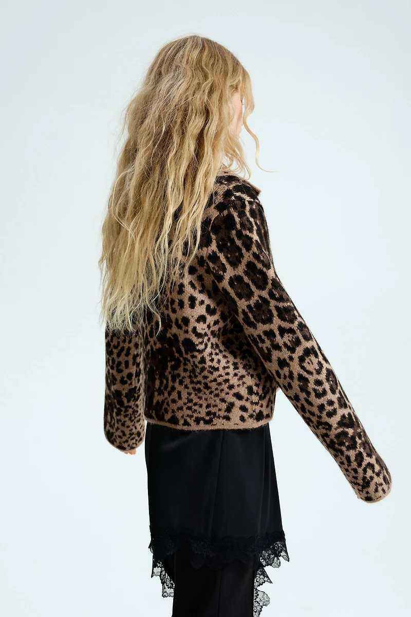 Cardigan with Collar