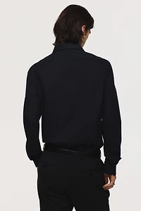 Slim-Fit Cotton Shirt