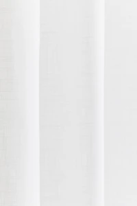 Rideau de douche en lin mélangé