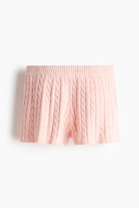 Cable-Knit Shorts