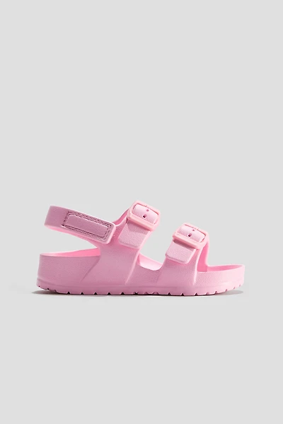 Two-strap pool shoes