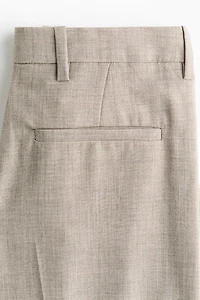 Barrel-Leg Dress Pants